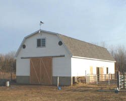 the new barn